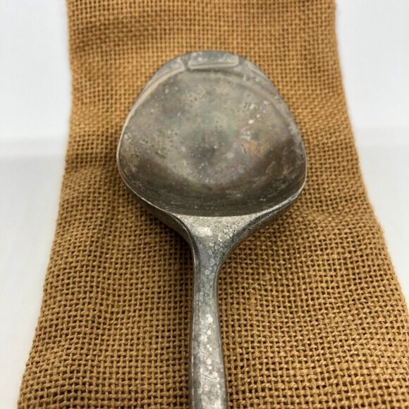 Aluminum Fork And Spoon Set For Salad Mixing 12 1 /2" Long - Picture 5 of 6